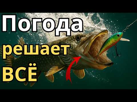 Видео: Как погода решает клев щуки