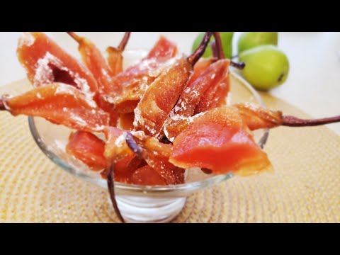 Видео: ЦУКАТИ із ГРУШ🍐🍐🍐(Смакують як лукум) Корисні солодощі