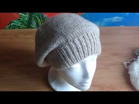 Видео: ШАПОЧКА-БЕРЕТ. Описание вязки.