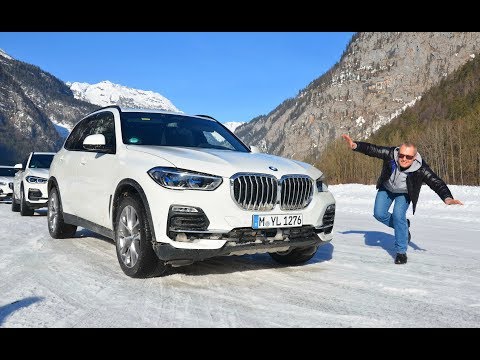 Видео: BMW X5 2019 (G05): мастер дрифта, или корова на льду?
