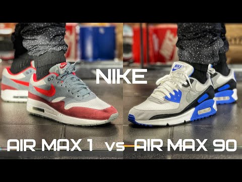 Видео: NIKE AIR MAX 1 vs AIR MAX 90 || СРАВНЕНИЕ ЛЕГЕНД