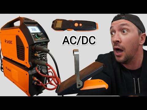 Видео: Апарат аргонодугового зварювання Jasic TIG-200Р AC/DC PFC LCD (E2S23) EVO20 Tig