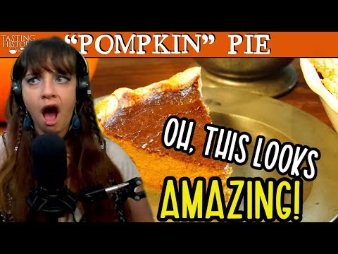Видео: *Боже мой, это выглядит божественно* Тыквенный пирог 1796 года — История тыкв | Макс Миллер