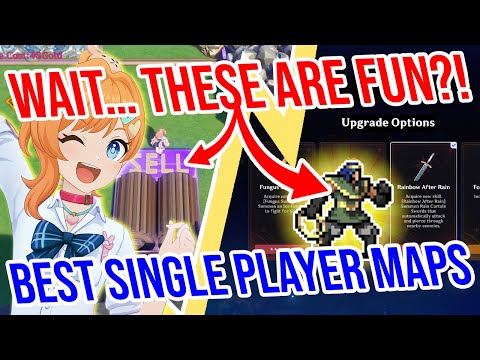 Видео: ЛУЧШИЕ карты для одиночной игры в Miliastra Wonderland!