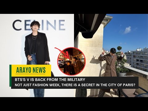 Видео: Прорыв! V BTS снова в центре внимания в Париже! АРМЕЙСКАЯ ИСТЕРИКА
