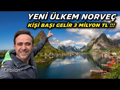 Видео: Я прибыл в новую страну Норвегию - доход на душу населения составляет 3 миллиона турецких лир!!!