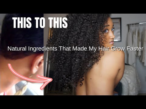 Видео: Как я ускорила рост волос и прекратила их ломкость с помощью натуральных ингредиентов