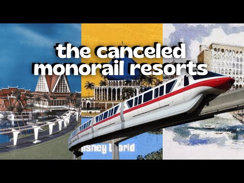 Видео: Затерянные монорельсовые курорты Walt Disney World