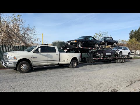 Видео: Замена шаровых  и рейс после ремонта декабрь 2020 работа на пикапе RAM 3500