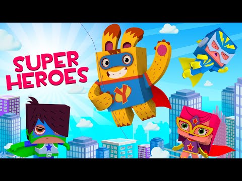 Видео: ЙОКО | Сборник Йоко SUPERHEROES | Мультфильмы для детей