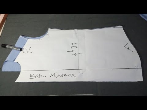 Видео: Рубашка на пуговицах: пошаговый раскрой@natfashionhub5231 #костюм #рубашки