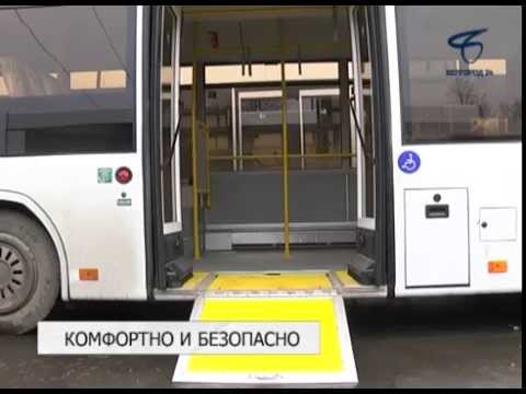 Видео: Автопарк общественного транспорта Белгорода пополнился новыми автобусами