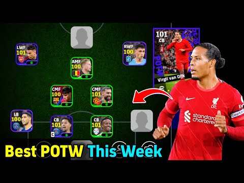 Видео: 101 POTW Van Dijk!! 🎁🎉 Награды игрокам X12! Открытие набора Efootball 2026 Mobile || Франция при ...