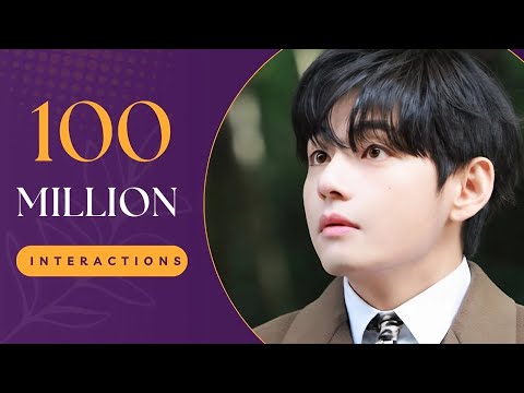 Видео: Тэхён бьёт рекорды! 100 МИЛЛИОНОВ взаимодействий потрясают цифровой мир!