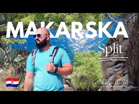 Видео: Хорватія у жовтні. Макарська. Райські пляжі