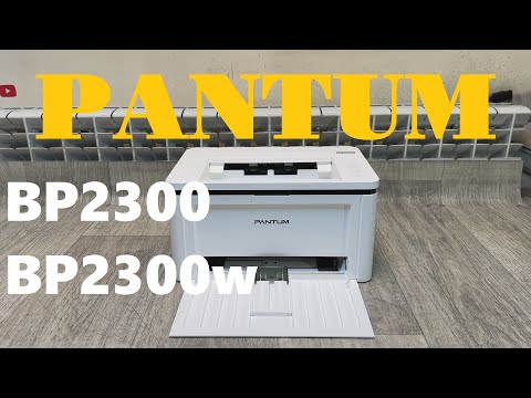 Видео: PANTUM BP2300 / BP2300W Обзор. Отзывы. Картридж