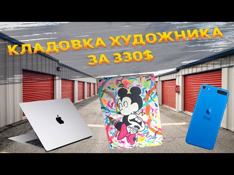 Видео: Кладовка за $330: от искусства до MacBook и рождественских сокровищ!