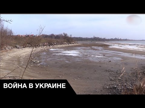 Видео: ⚡Катастрофа на  ЗАЭС: орки спускают воду в Каховском водохранилище