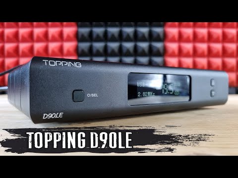 Видео: Обзор Topping D90LE: топовый ЦАП с имитацией лампового и транзисторного звучания