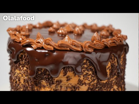 Видео: Как приготовить этот потрясающий шоколадный ТОРТ дома? | Olalafood