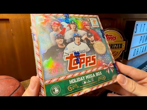 Видео: СЕЙЧАС В ПУТЬ!! Праздничный бейсбол Topps 2025 года!