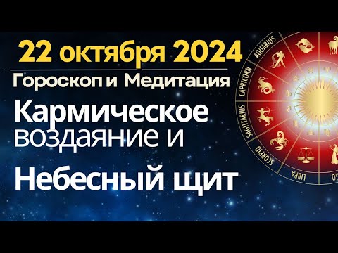 Видео: 22 октября: Кармическое воздаяние и Небесный щит. Медитация "Взгляд с высоты"