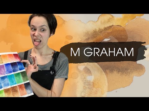 Видео: Акварель M Graham | ОБЗОР