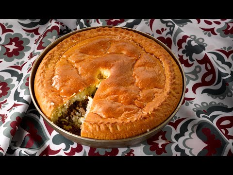 Видео: Губадия с мясом - вкуснейший татарский пирог! Готовит Лиля-апа