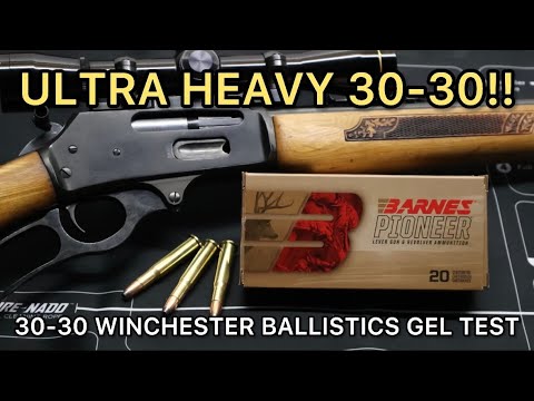 Видео: ОПАСНАЯ ДИЧЬ?! Тест оригинальных патронов Barnes Pioneer 190 гран 30-30