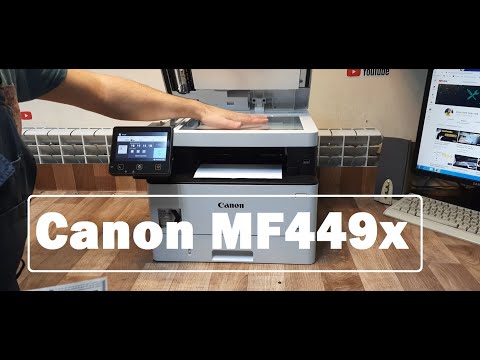 Видео: Принтер Canon i-sensys MF449 Обзор. Отзывы. Картридж