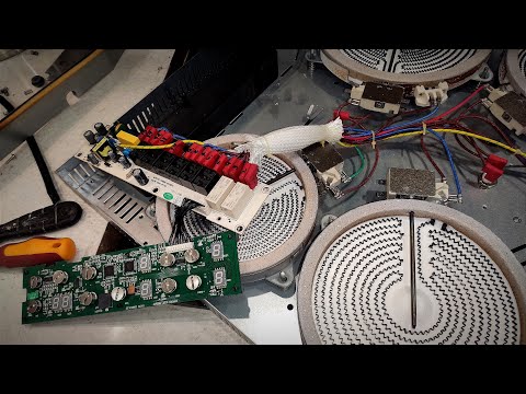 Видео: Варочная поверхность иногда работает, иногда нет | Ремонт стеклокерамической поверхности