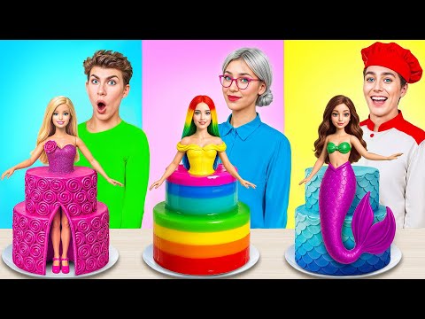 Видео: Кулинарный Челлендж: Я против Бабушки | Потрясающие Кулинарные Рецепты от Candy DO