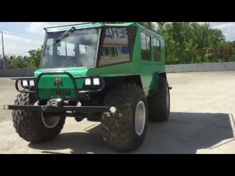 Видео: Вездеход Гризли для для конкурса ШИНЫ КАЖДОМУ 2016 от АВТОРОС