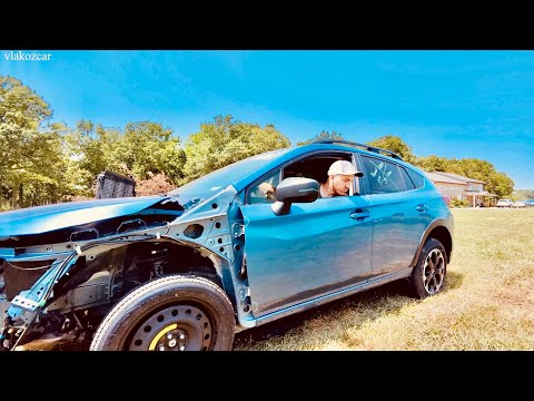 Видео: «Купил Subaru Crosstrek в США в деревне — восстановил и выгодно продал | История заработка на авто»