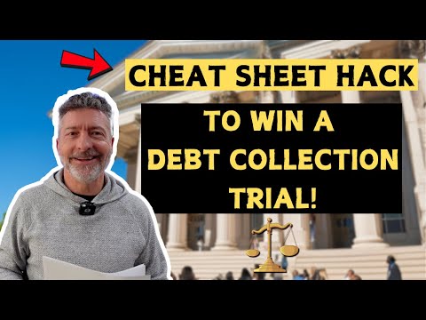 Видео: Лайфхак со шпаргалкой, чтобы выиграть судебный процесс по взысканию долга!