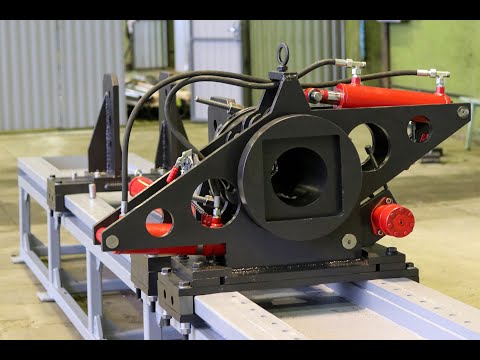 Видео: Стенд для сборки, разборки и опрессовки гидроцилиндров