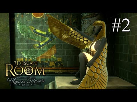 Видео: 3D Квест: Таинственное Поместье ➤ ПРОХОЖДЕНИЕ #2 ➤ Египетские залы 1-2 и 1-3