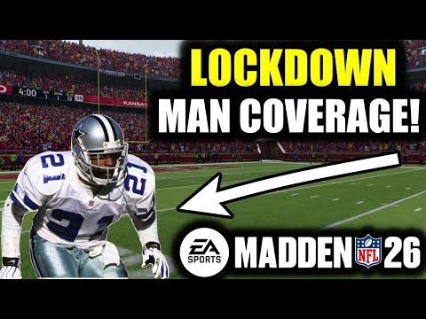 Видео: СЕКРЕТ игры в ELITE Man Coverage Defense в Madden 26!