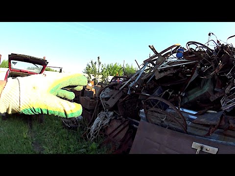 Видео: Разведка нового перспективного места! Что делать со всей этой кучей металлолома!?
