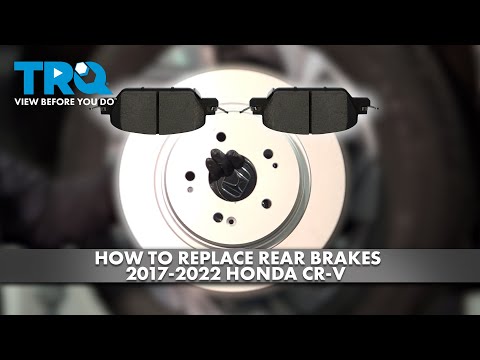 Видео: Как заменить задние тормоза на Honda CR-V 2017–2022 годов