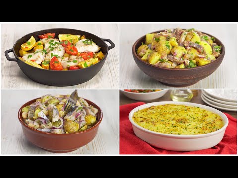 Видео: 4 БЛЮДА ИЗ РЫБЫ И КАРТОФЕЛЯ для семейного обеда и на праздничный стол. Рецепты от Всегда Вкусно!