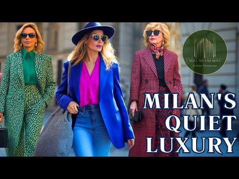Видео: 🍁 Milan Fall Street Style 🇮🇹: итальянские тенденции моды в октябре 2025