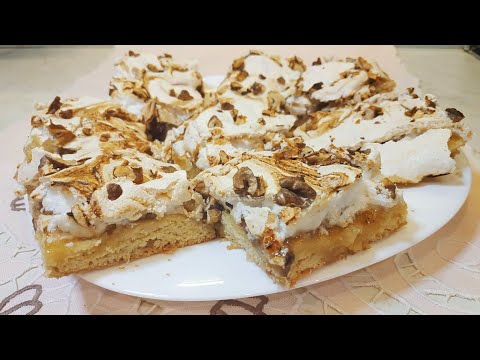 Видео: ЛИМОННОЕ пирожное "СОФИ ЛОРЕН" с орехами и безе. Изумительно нежный ВКУС!