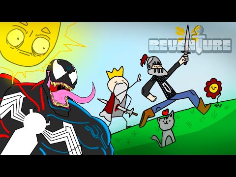 Видео: ТЕПЕРЬ МЫ ВЕНОМ, В ОДНОЙ ИЗ 100 КОНЦОВОК ► Reventure #2 Прохождение