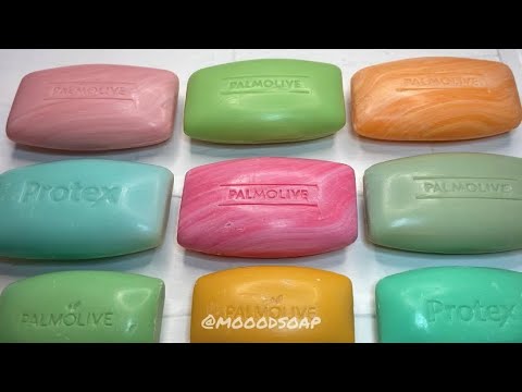 Видео: PALMOLIVE/ASMR/Cutting soap/Carving soap/АСМР/Резка мыла *no talking*