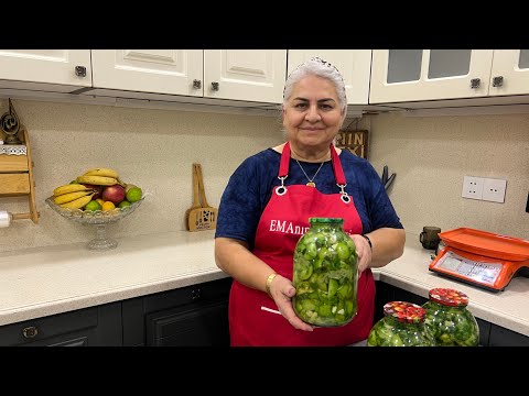 Видео: YAŞIL POMİDORU / TURŞUSU.МАРИНОВАННЫЕ / ЗЕЛЁНЫЕ ПОМИДОРЫ / QIŞA HAZIRLIQ.