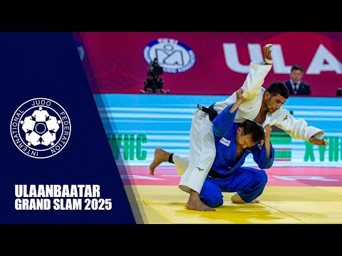 Видео: Рақобатҳои Масъуди Аҳмадзод (-73кг) дар Ulaanbaatar Grand Slam 2025