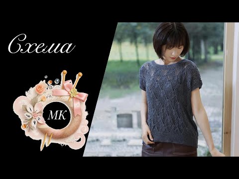 Видео: Фактурный узор с обвитием | Мастер-класс и схема.