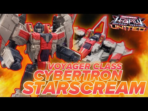 Видео: ❮ОБЗОР❯ на TRANSFORMERS LEGACY UNITED - Starscream [CYBERTRON UNIVERSE]