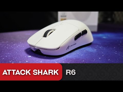 Видео: Обзор Attack Shark R6. Неожиданно удобный и достойный вариант